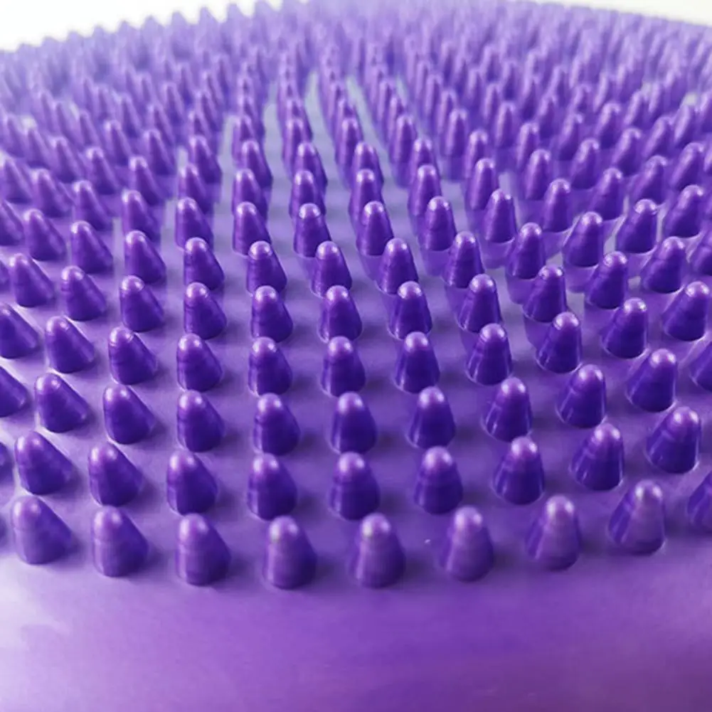 Round Balance Board with Pump Thick Yoga Fitness Inflatable Seat Pad Foot Massage Pain Relief Wiggle Cushion Kids Adults Sensory