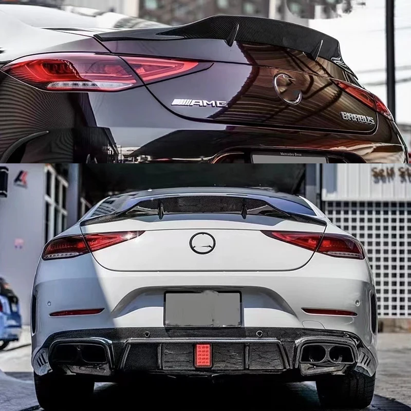 

Спойлер из углеродного волокна для Mercedes-Benz, углеродное волокно для FRP, Asa do tronco, CLS C257 W257, 2017-2023