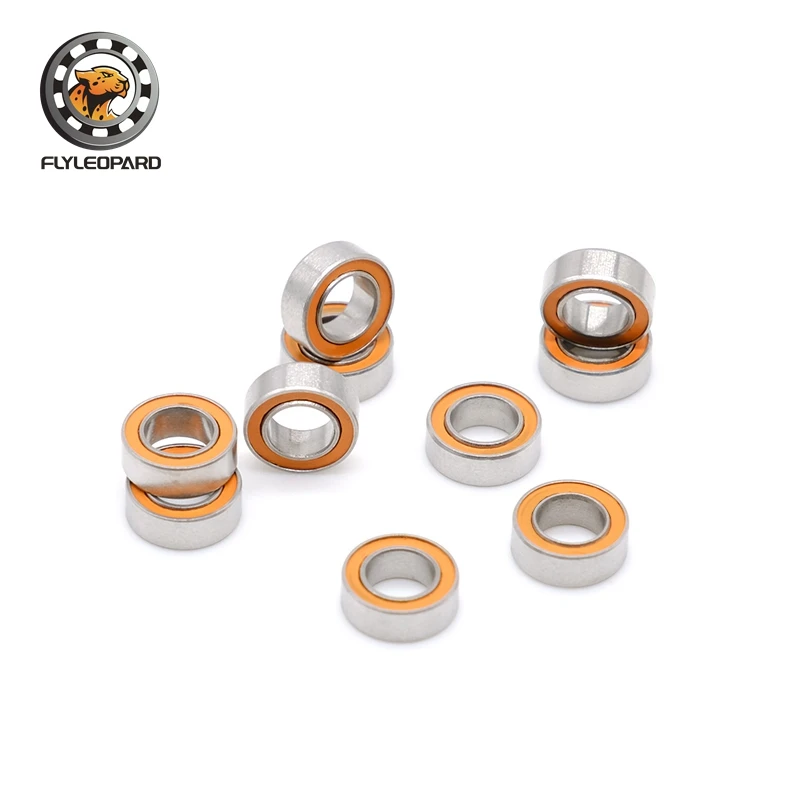 

SMR74 2RS Bearing 4x7x2.5 mm CB ABEC7 Stainless Steel Hybrid Ceramic Bearing DRY Ocean Fishing Reels SMR 74 Ball Bearings SMR74