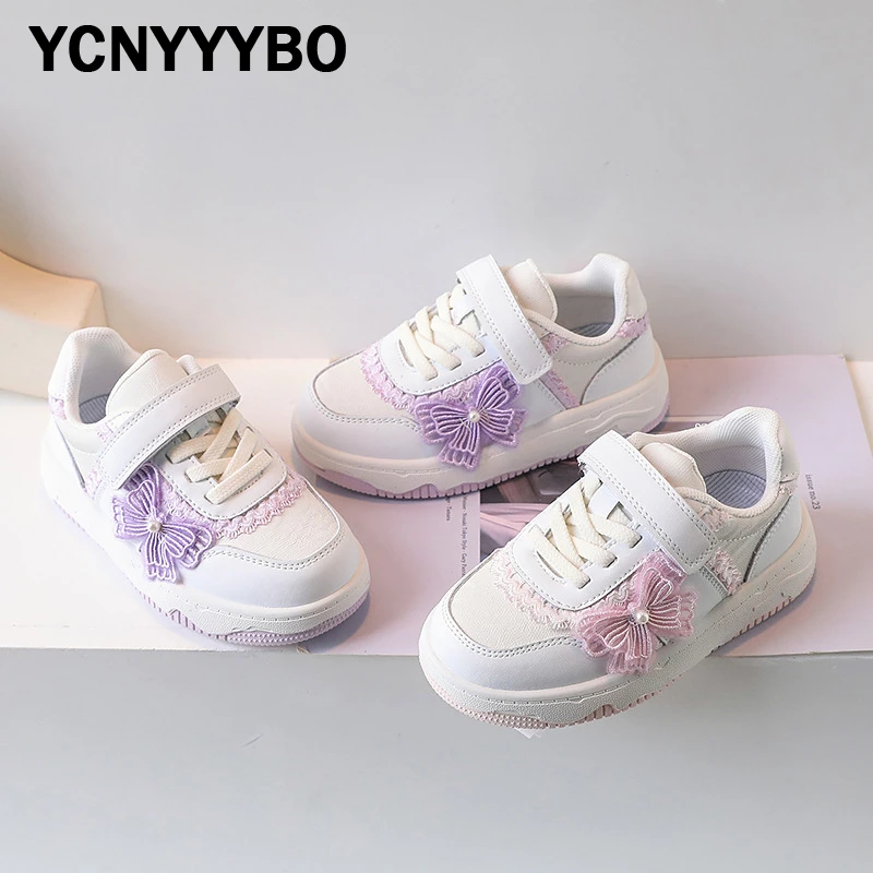New Kids Casual Sneakers Children Bow Brand Shoes Baby Girls Sport Sneakers Boys Soft Chunky Sneakers Fashion Spring| | - AliExpress