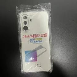 Clear Soft TPU Silicone Transparent Phone Case - Protective Back Cover (For Samsung A36 5G)