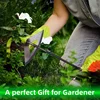 All-Steel Hardened Hollow Hoe Handheld Weeding Rake Planting Vegetables Farm Garden Agriculture Weeding Tool Dropshipping 5