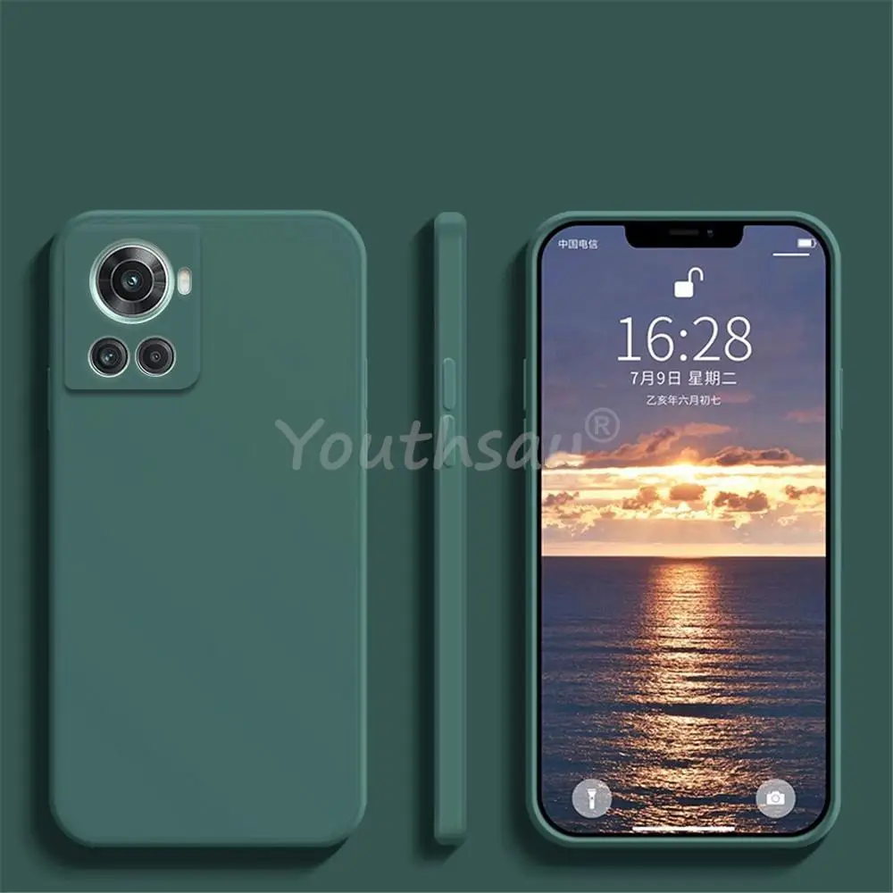Silicone TPU Protective Case - Sleek Plain Design Cover