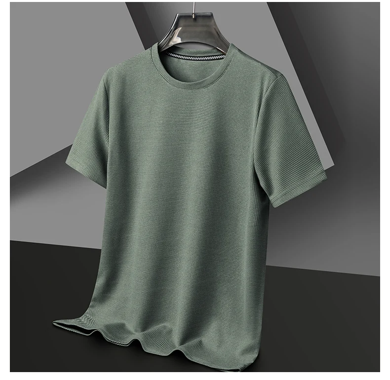 Confort toute la journée avec le t-shirt gaufré PlatiNum pour homme