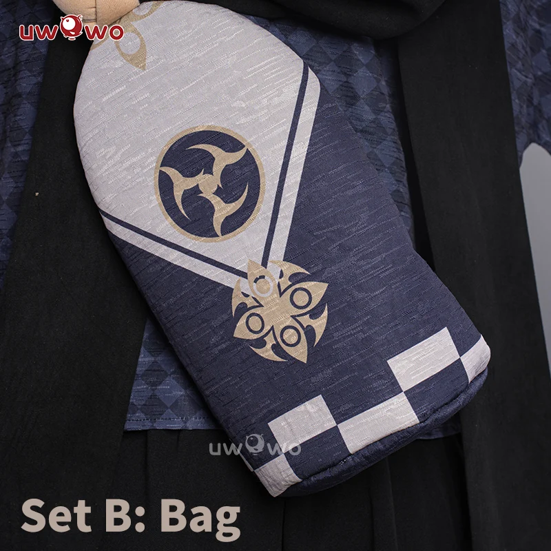 

UWOWO Scaramouche Cosplay Waist Bag Game Genshin Impact Fanart: Kazuha&Scaramouche OOTD Casual Cosplay Outfit