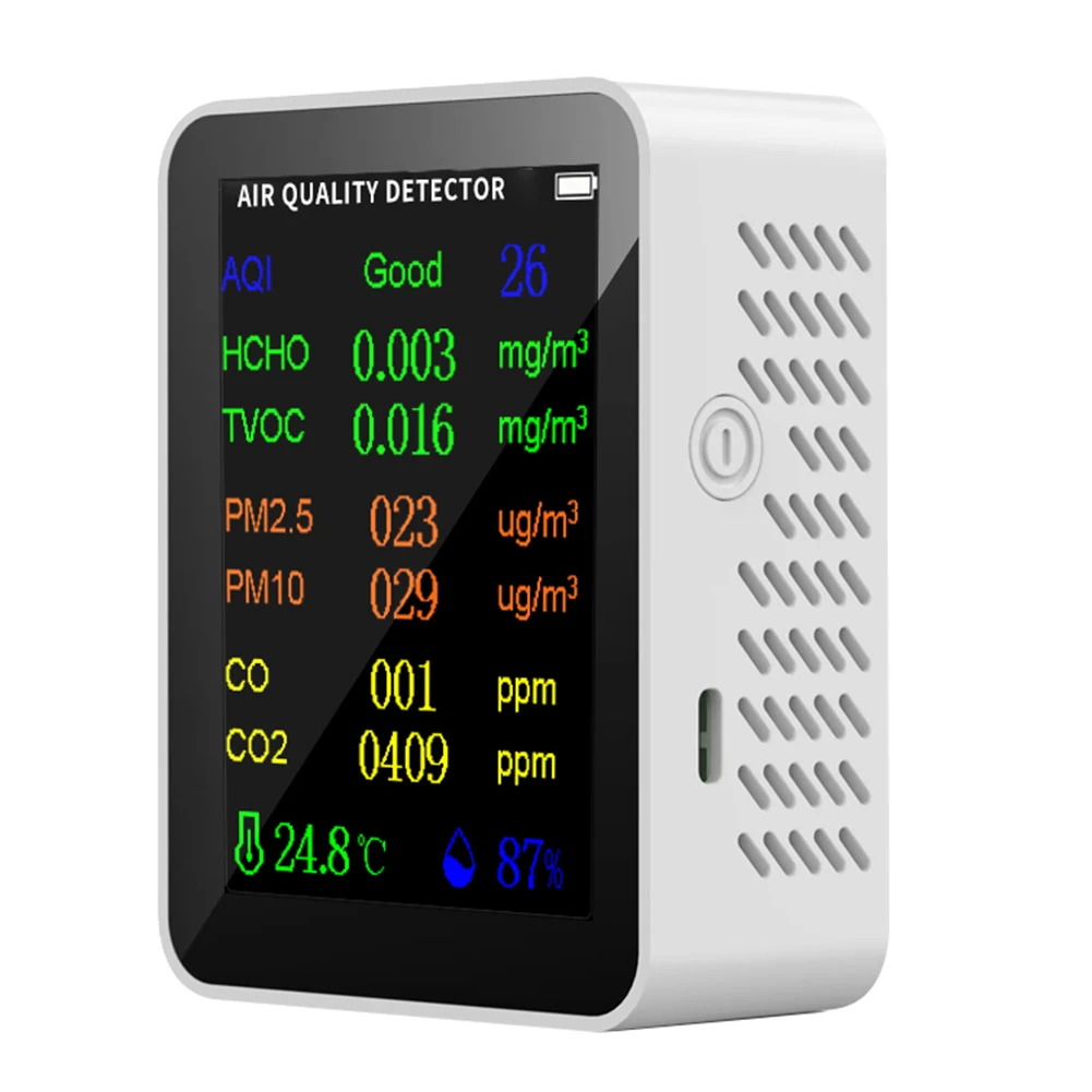   , AQI M2.5 PM10 HCHO TVOC CO CO2 跮 ̻ȭź , , 繫, б, â, 9  1