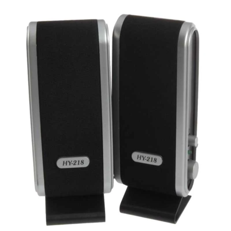 USB Computer Speakers Portable Speaker Stereo 3.5Mm With Ear Jack For Desktop PC Laptop 2 Pcs computer speakers
