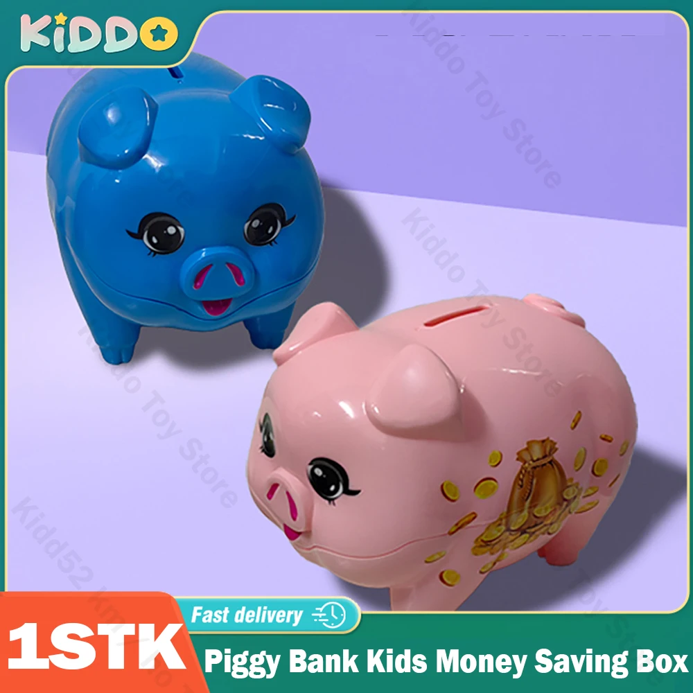 Piggy Bank Saving Box Money Boxes Kids Toys Children Money Home Decor Storage Small Piggy Bank Colletion Foam Habit Gifts
