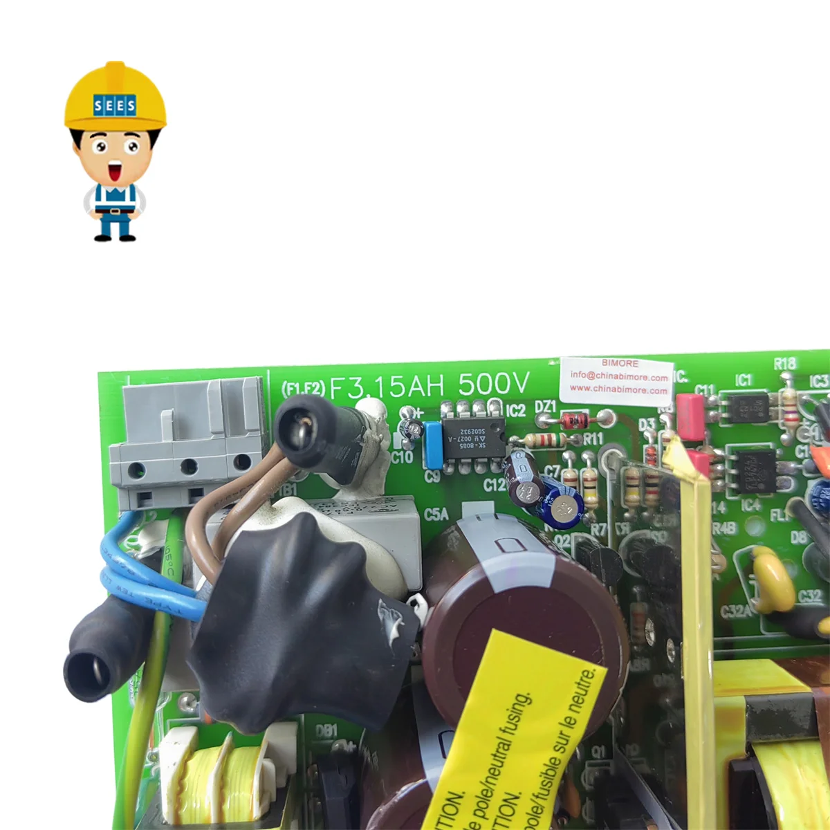 SEES Elevator DC Power Supply Board PSPS415.Q ID.NO 590881 Use for VF85BR VF120BR Inverter