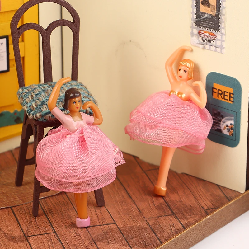 Music Box Dolls Ballet Dancer Decor Doll Figurine Ornament Princess Doll Music Box Ballet Dance Accessories music box