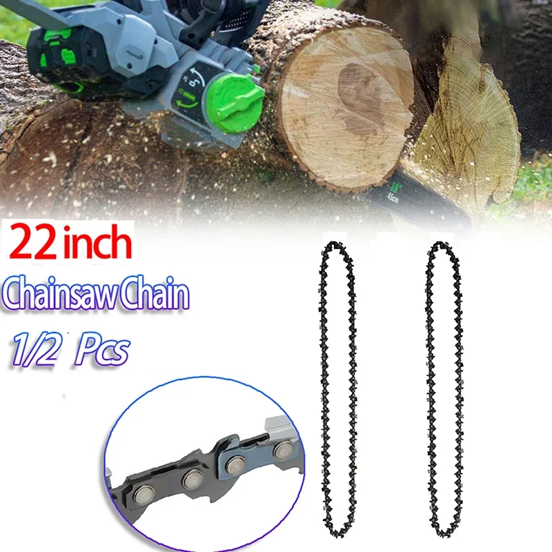 Gasoline chainsaw saw chain 22 inch 86 drive links 0.325" pitch 0.058" gauge full chisel accessory tool