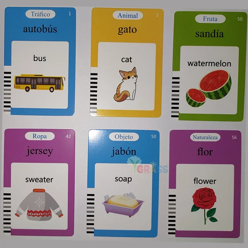 Educational Learning Talking Flash Cards for Kids Audio Book Gift English Russian Spanish French,educational learning toy,alphabet educational toys