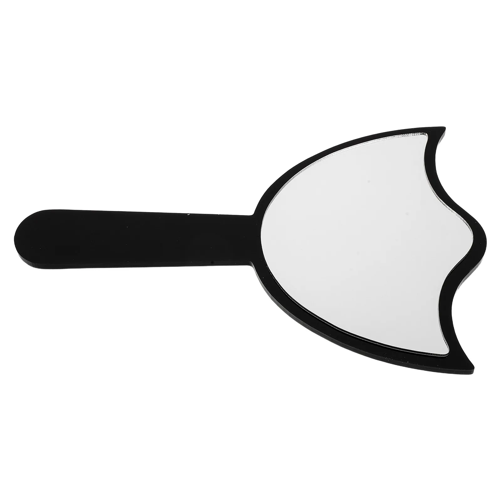 전문가용 아크릴 핸드헬드 속눈썹 거울 높은 투명도 소형 메이크업 거울 (살롱 미용 휴대용 여행용)