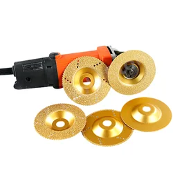 100mm Diamond Bowl Grinding Disk Brazed Cutting Blade Dry Use Quartz Stone Marble Ceramic Tile Grinding Edge Cutting