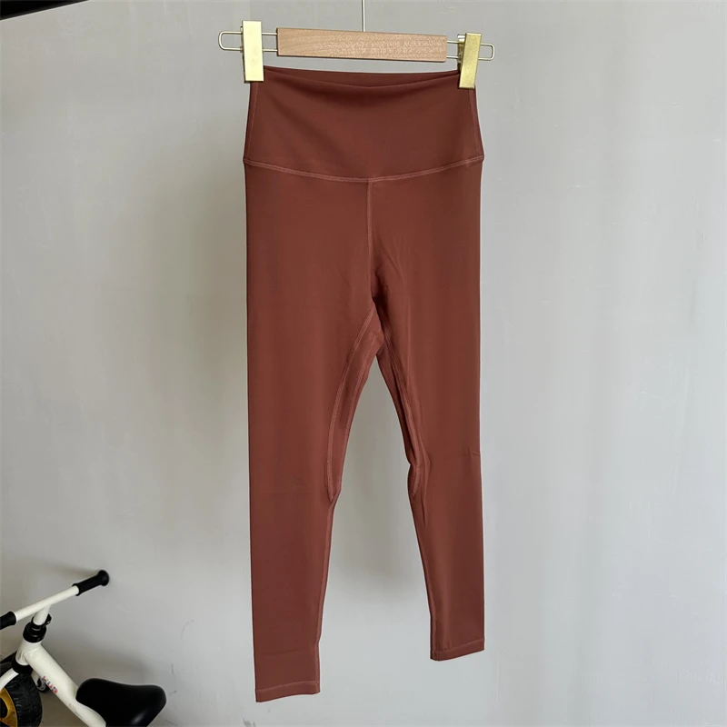 Sexy Women's Leggings Gym Solid Color Pilates Yoga Tights High Waist Fashion Spice Girls Fitness Sports Pants Soft Breathable