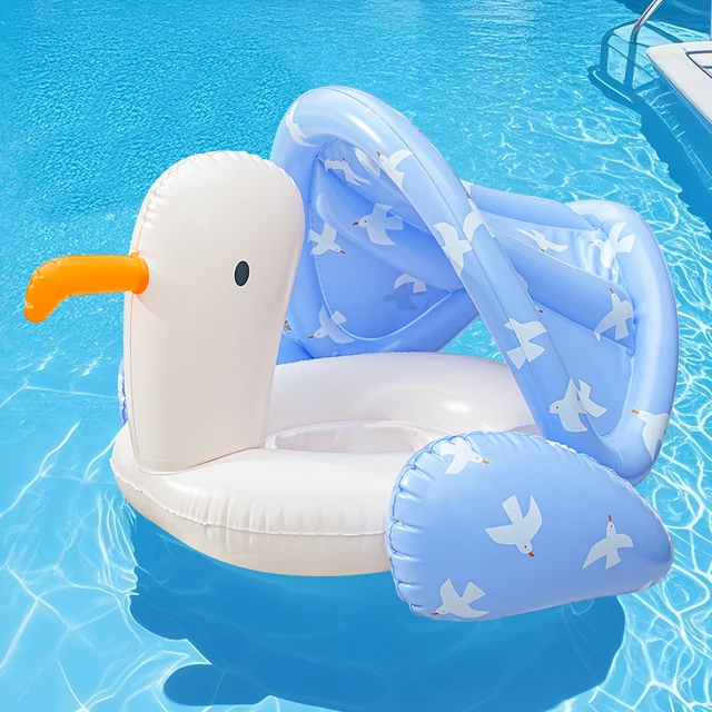 1pc Seagull Swim Ring Summer pool floats, Beach and Pool Swim Aid, Beach Toys for Pool Party 6