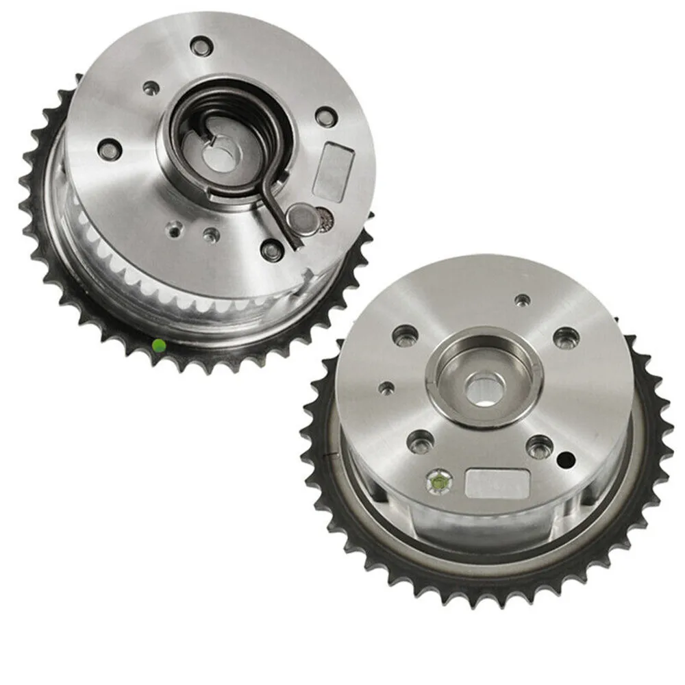 

2шт 24350-2G750 24370-2G750 впускной и выпускной распределительный вал VVT шестерни для HYUNDAI KIA Sportage Tucson Optima Santa с гарантией 1 год