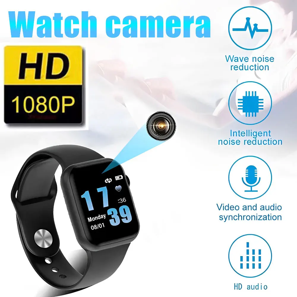 Mini 1080P Hd Camera Dv Professional Video Recorder Bracciale Dittafono Small Body Camera Sport Dvr Wristband Camcorder