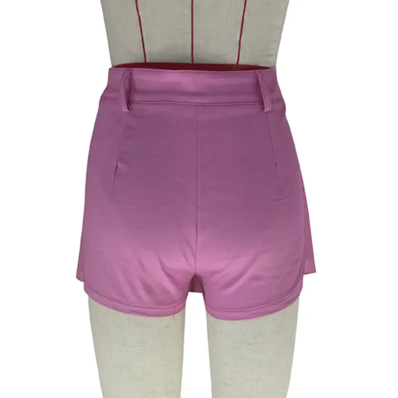 Casual Sexy Denim Shorts Skirts Mini Pleated Skirt Skorts Women 2023 Summer Stretch High Waist Short Jeans Culottes Pantskirt