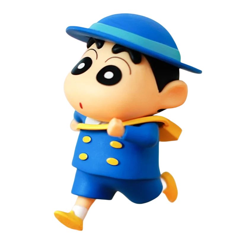 

Bandai Crayon Shin-chan Series Cartoon Pendant Keychain Funny Backpack Pendant Tabletop Decoration Holiday Birthday Gifts