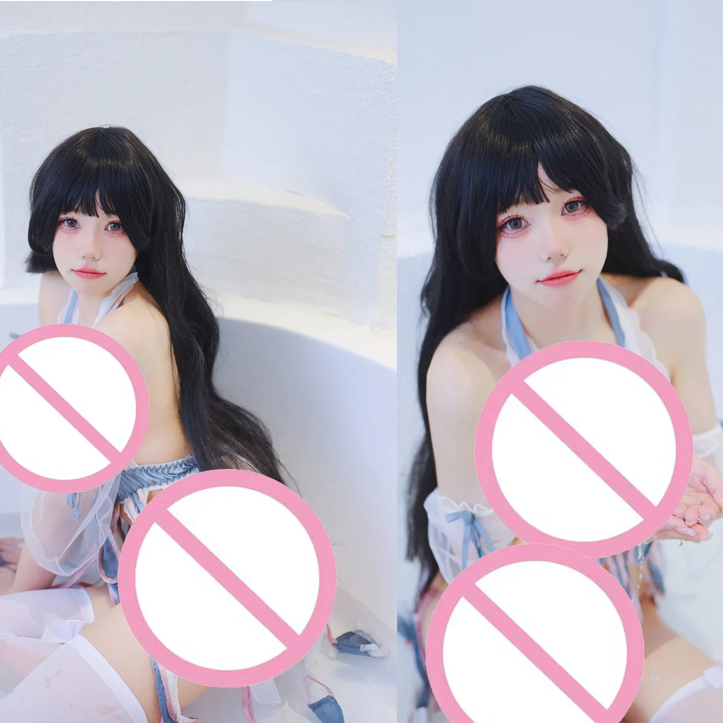 sexy118 uncensored nude sticker 18+ Asian girl body art photo stickers Bad girl Bathroom photo stickers and paint DIY decor