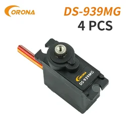 Premium Metal Gear Digital Servo Set - High - Performance for RC Applications (DS939MG 4PCS)