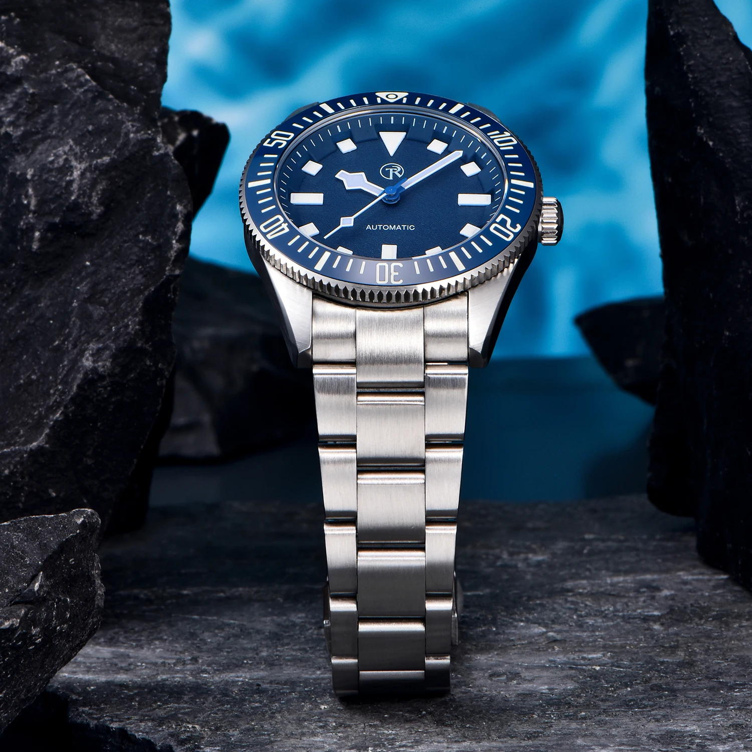 RollsTimi NH35A Men's Watches 2024 Top Luxury Automatic Watch For Men Mechanical Wristwatches Ceramic Bezel Sapphire Waterproof