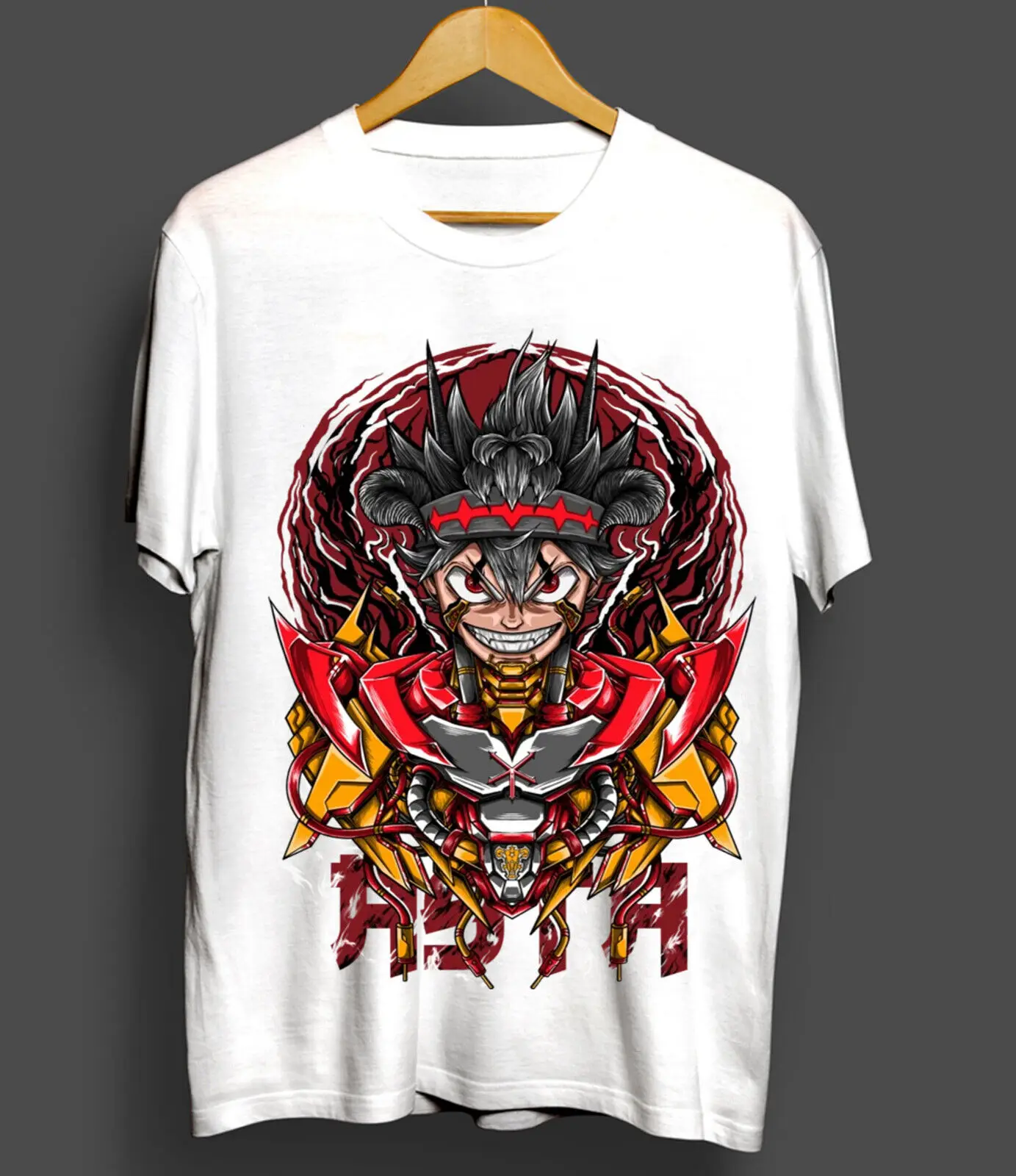 

Футболка Asta Black Devil Union, Аниме Манга, подарки, футболка Asta, рубашка, все размеры