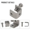 1/2/4pcs C Clamps C Shape Table Mount Clamp Clip Table Desk Lamp Bracket Clamp For Mounting U Clamps 3