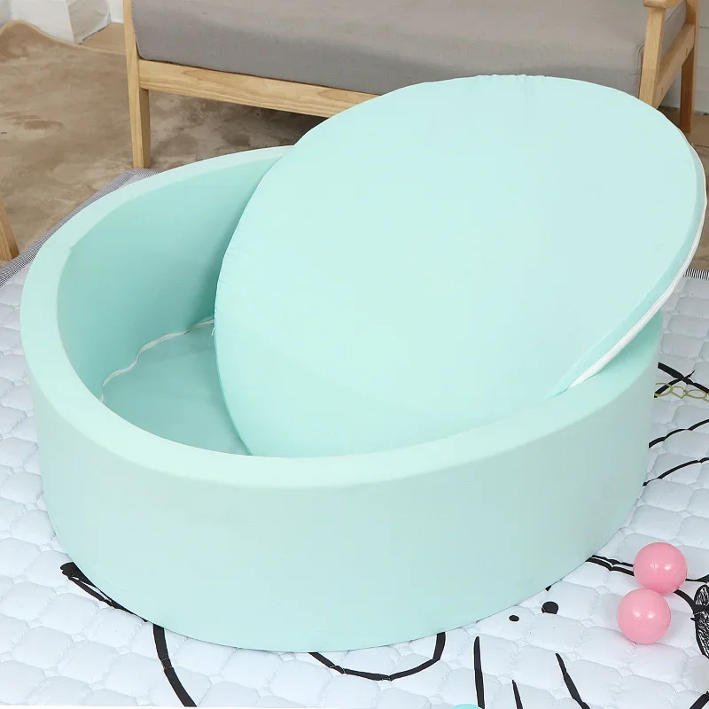 European Style Thick Sponge Ball Pit, Indoor Playpen for Kids, Ocean Wave Ball Pool with Balls, Child's Game Play Area 3