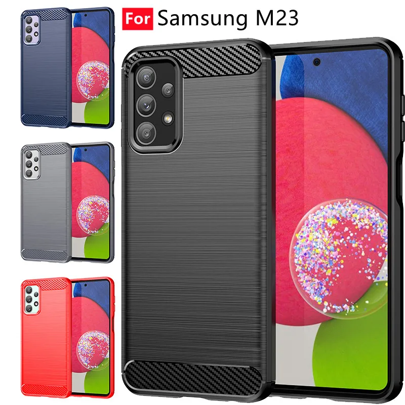 

Чехол для Samsung Galaxy M23, чехол для Samsung M23 5G Capas, ударопрочный бампер для телефона, мягкий чехол из ТПУ для Samsung M 23 M23, Fundas