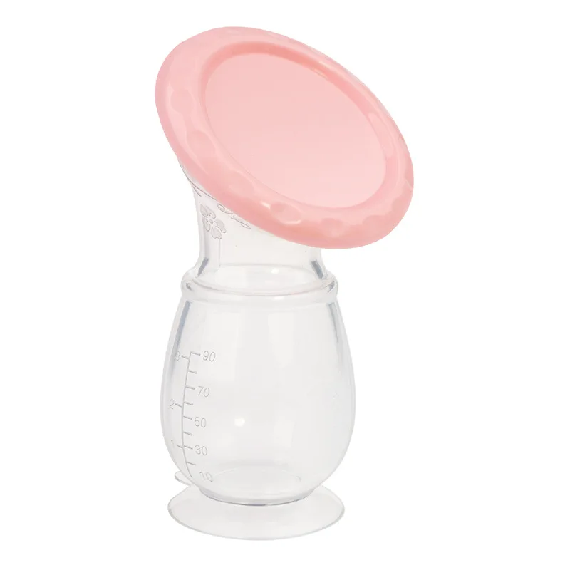 Description Picture 5 of itemBaby Feeding Manual Breast Pump Partner Breast Collector Automatic Correction Breast Milk Silicone Pumps Maternity Products