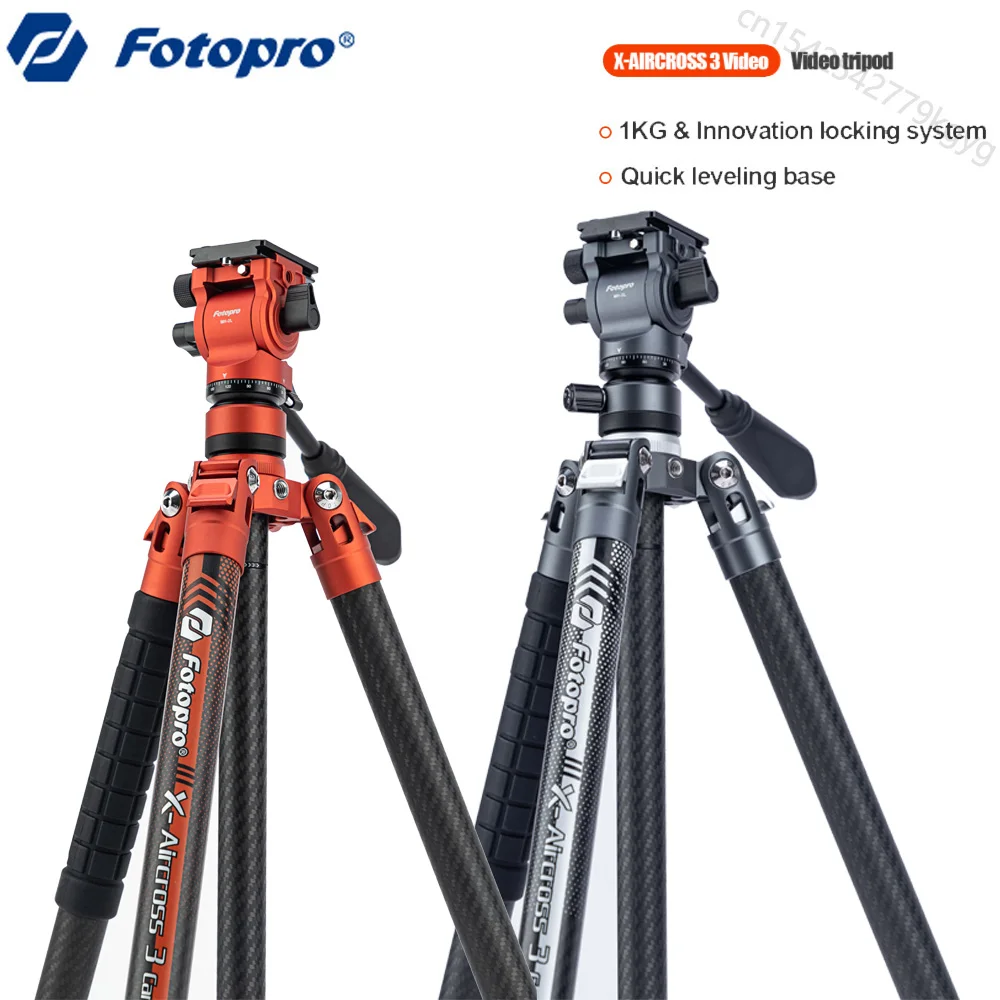 Fotopro X-Aircross 3 Quick Release Video Travel Tripod Carbon fiber  Extendable Lightweight Professional Stand For DSLR Camera - AliExpress