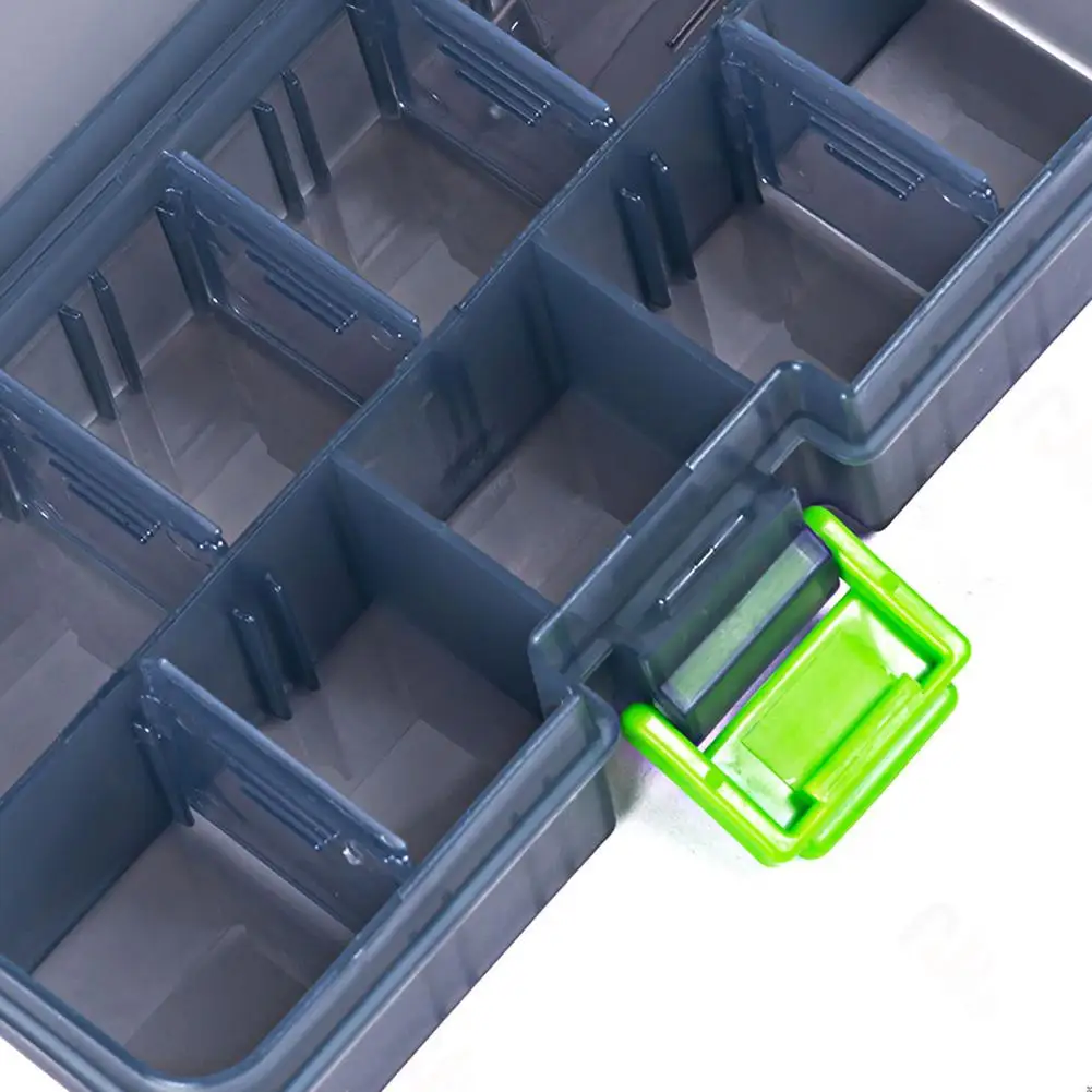Portable Fishing Tackle Box Multipurpose Waterproof Removable Large  Capacity Bait Storage Box Fishing Tool Lure Boxes Organizer