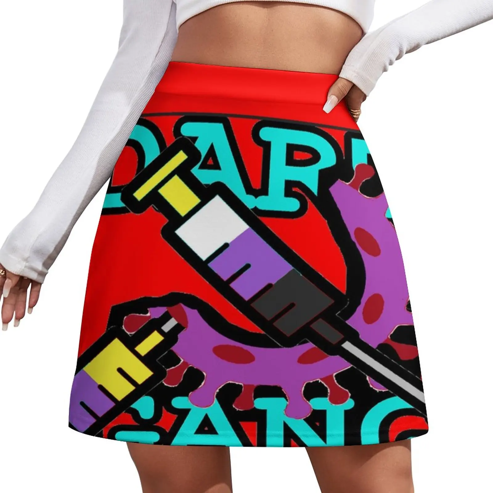 Dart gang Mini Skirt summer outfits for women 2023 mini denim skirt skirt sets gang font featuring interloper 1 cd