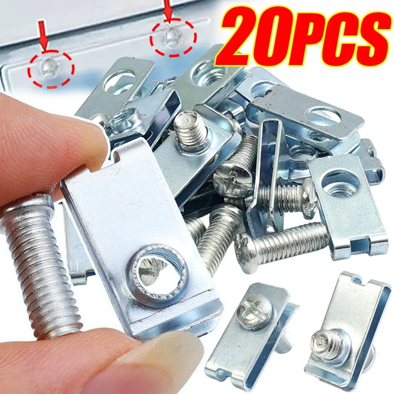 Stainless Steel M6 Car Bumper License Plate Base Self Tapping Screw ...