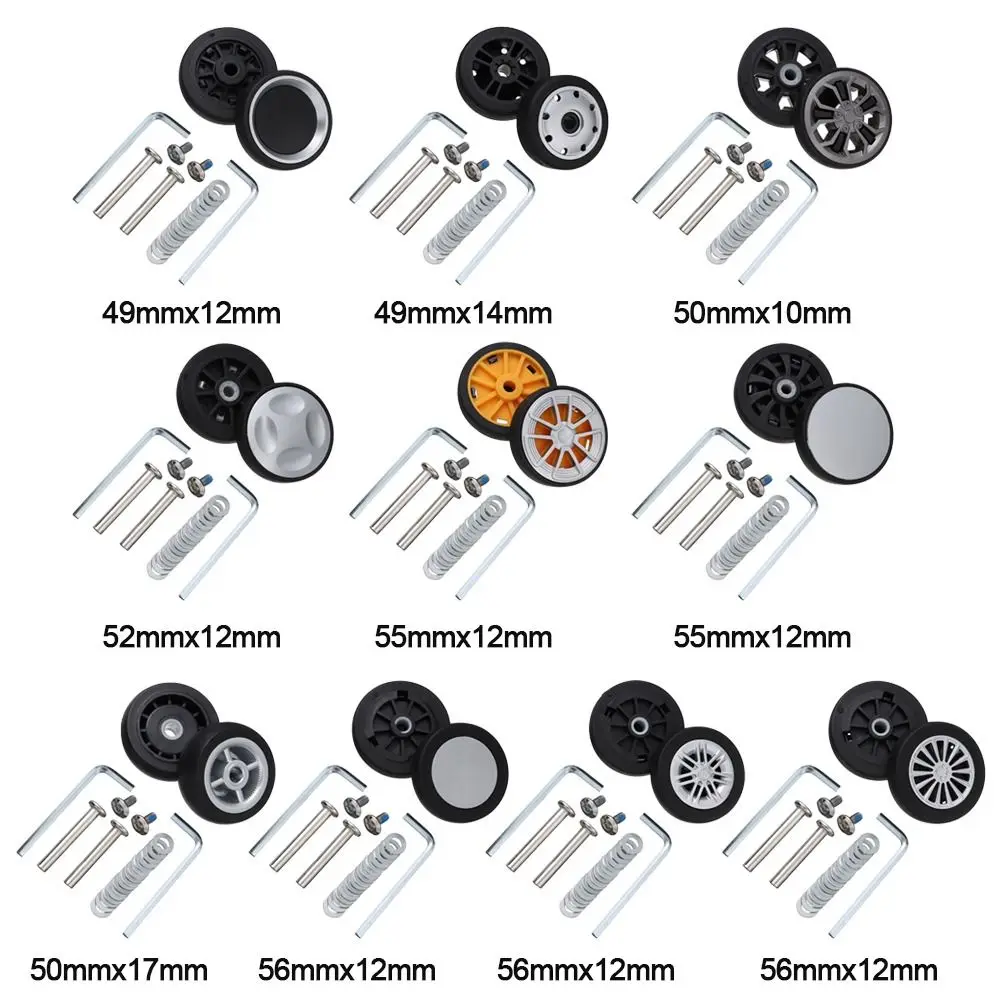 Durable Universal Luggage Replacement Wheels Repair Kit