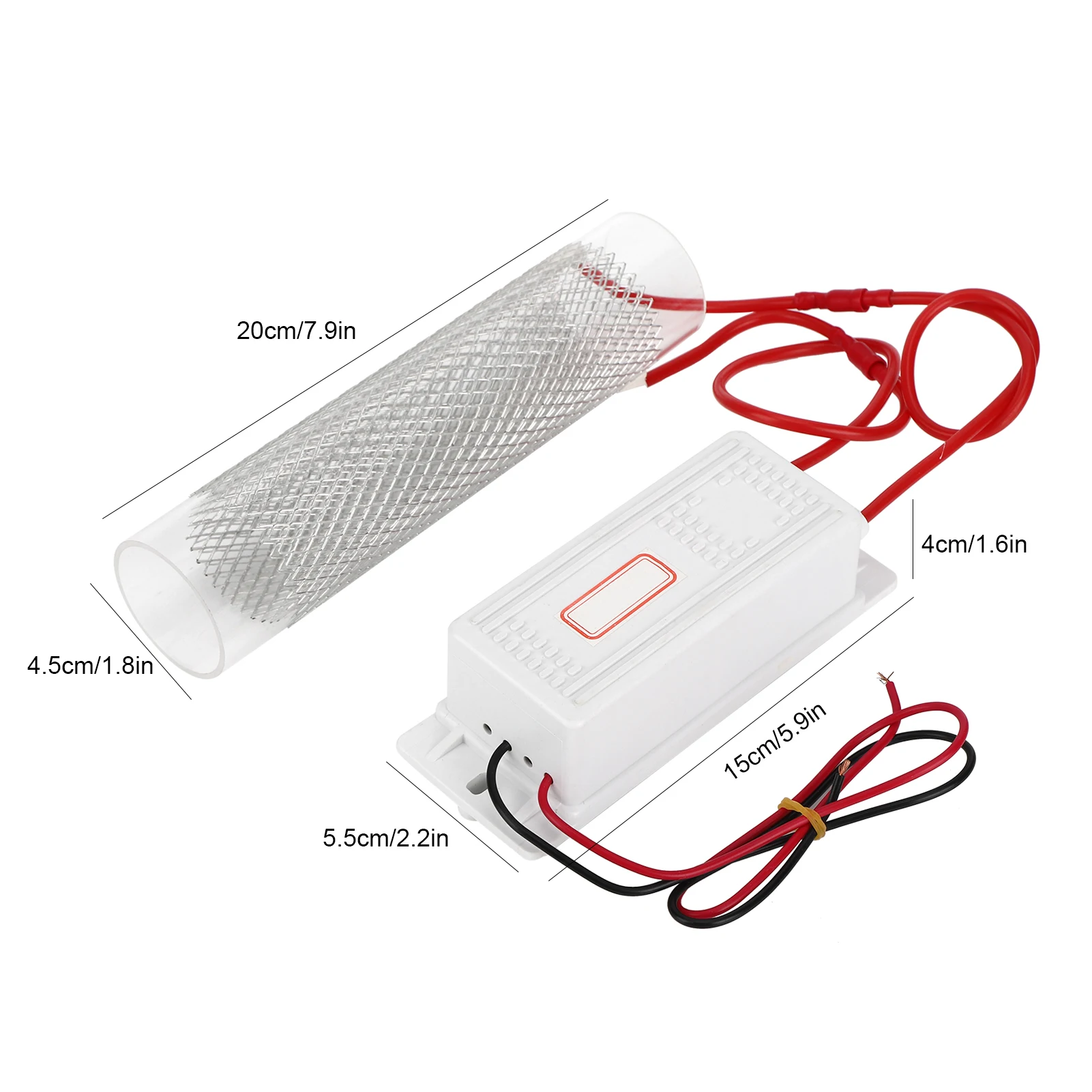 Mini Generator Tube Purifier Ozonator 20g Accessories for Refrigerator Home Appliance Tube Purifier Ozonator