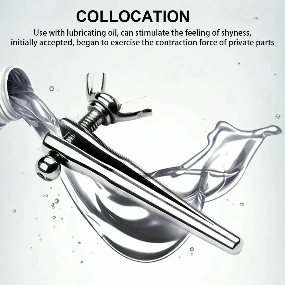 Adjustable Size Urethral Dilator Slave BDSM Toys Penis Plug Insert Sounding Rods Urethra Plug Sex Toys Men Masturbation Goods SM penis sex toys