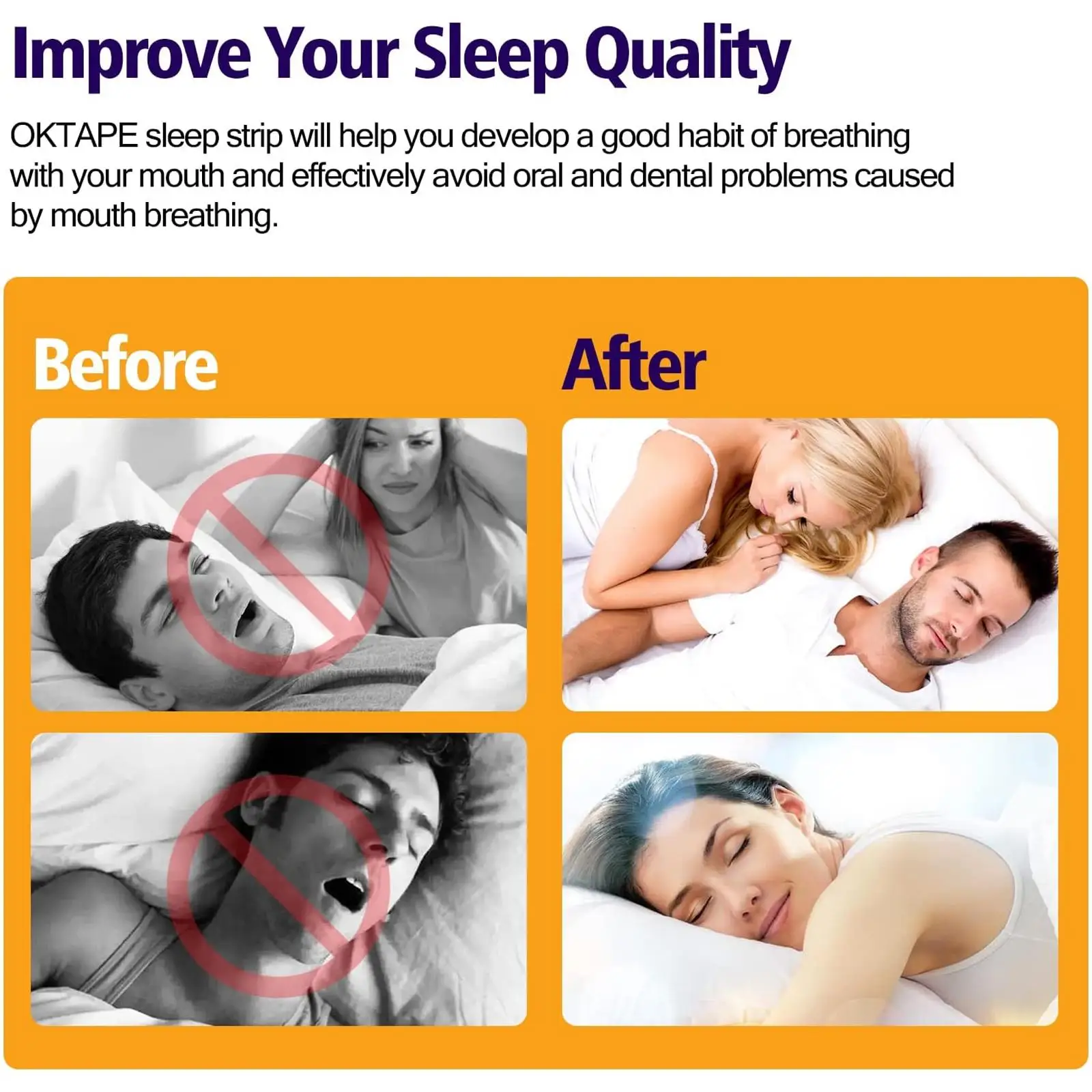 30Pcs/Box Anti-Snoring Stickers For Children Adult Night Sleep Lip Nose Breathing Improving Patch Mouth Correction Sticker Tape 4