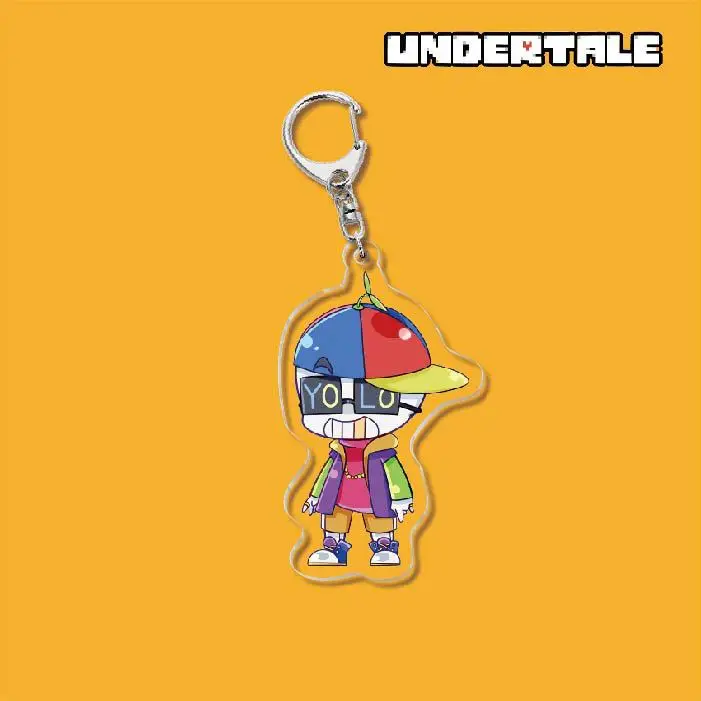 Game Undertale Anime Acrylic Keychains Metal Badge Ink Error Sans Nightmare  Dream Pendant Brooch Pin Collection Holiday Gifts - AliExpress