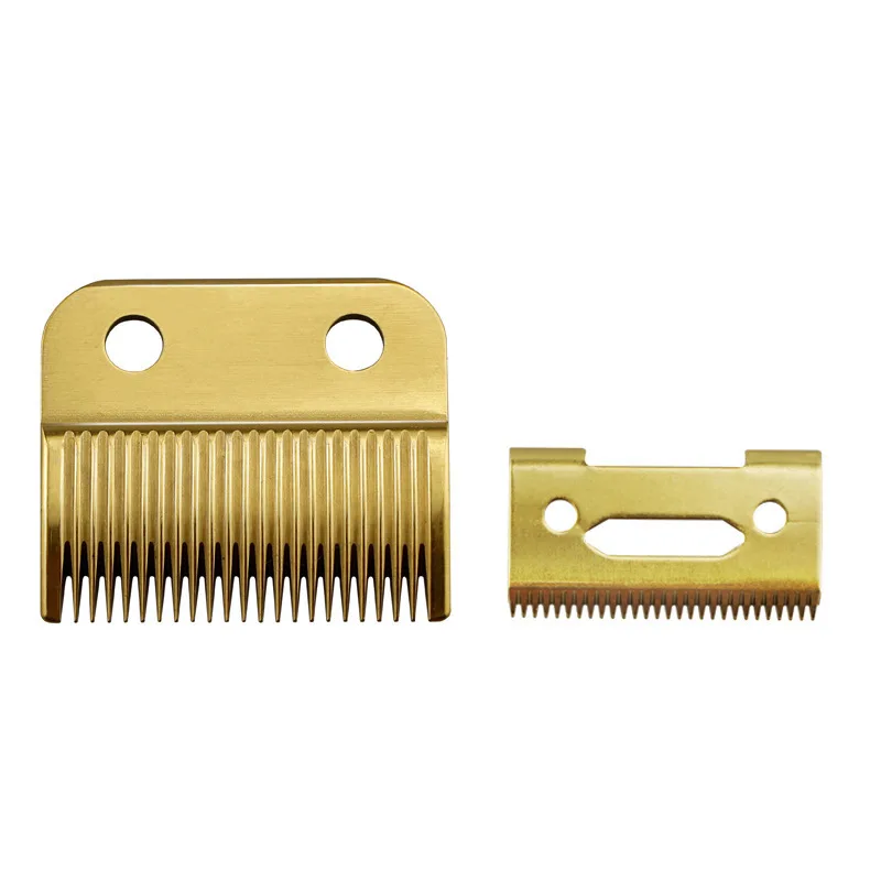Per Wahl Magic Clip Cord E Lama Di Ricambio Cordless + Lama Di Taglio (Lama In Acciaio)-Oro