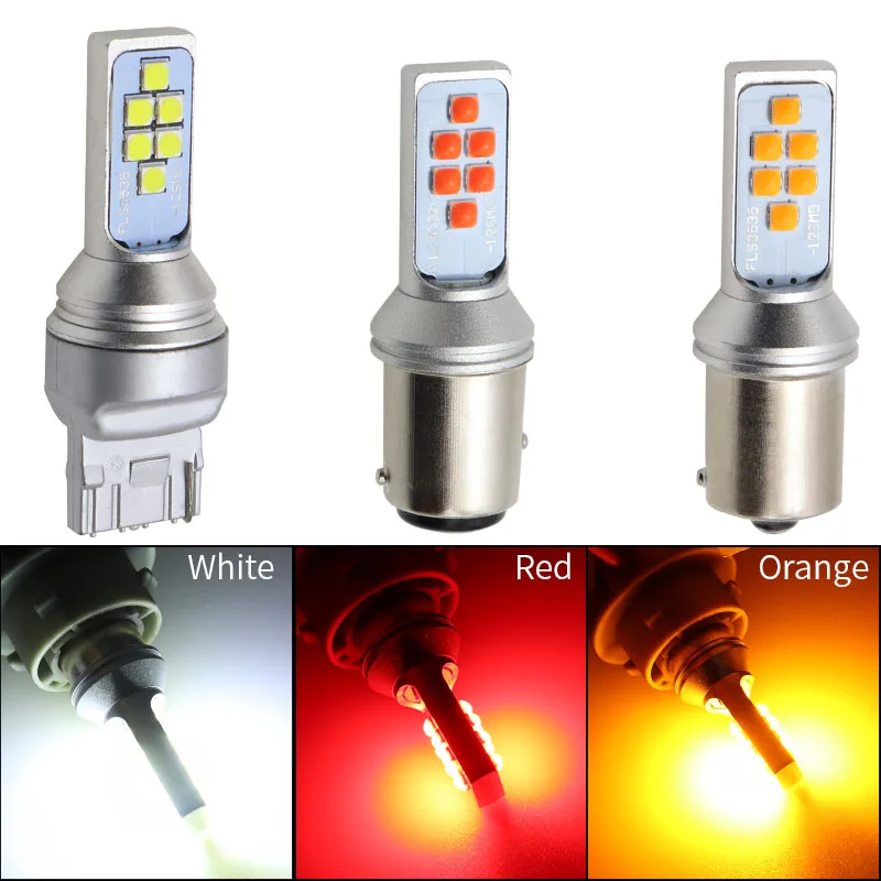 2pc-1156-BA15S-BAU15S-LED-1157-BAY15D-P21W-PY21W-Led-Bulb-P21-5W-BAZ15D ...