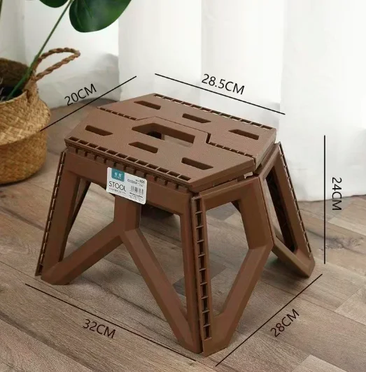 Outdoor small stool portable folding stool high load bearing durable small chair fishing stool beach stool camping stool