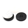 EQUBO 15/18/21/25mm 4 Holes White Black Horn Pattern Resin Buttons for Clothes Men Coat Suit Jacket Sewing Accessories Wholesale 3