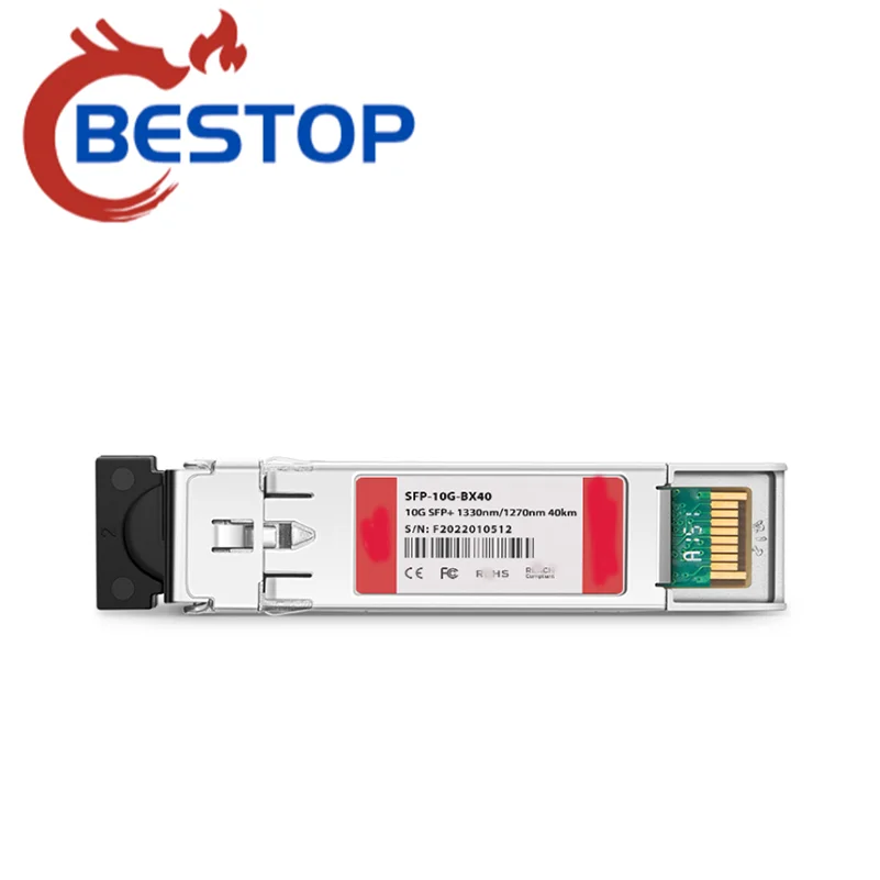 

SFP-10G-BX40D-I совместимый 10G BiDi SFP + 1330nm-TX/1270nm-RX 40 модуль приемопередатчика частотной манипуляции, км