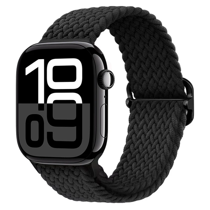 Premium Nylon Braided Strap for Smartwatch - Durable and Stylish Bracelet Design