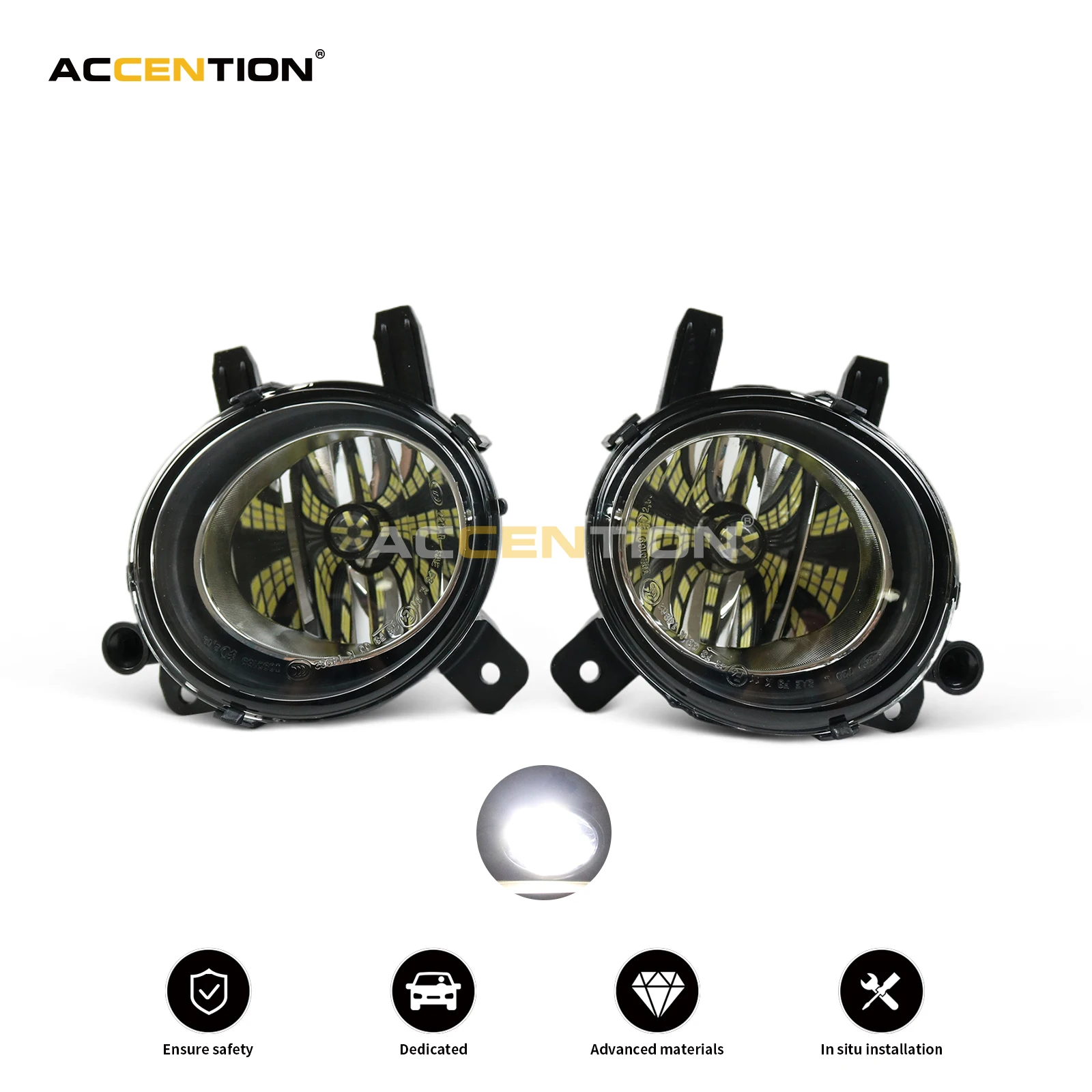 

Car-Styling Front LED Fog Light Fog Lamp For BMW 1 Series F20 F20 LCI F21 F21 LCI 114i 116i 118i 120i 125i 114d 116d 118d 120d