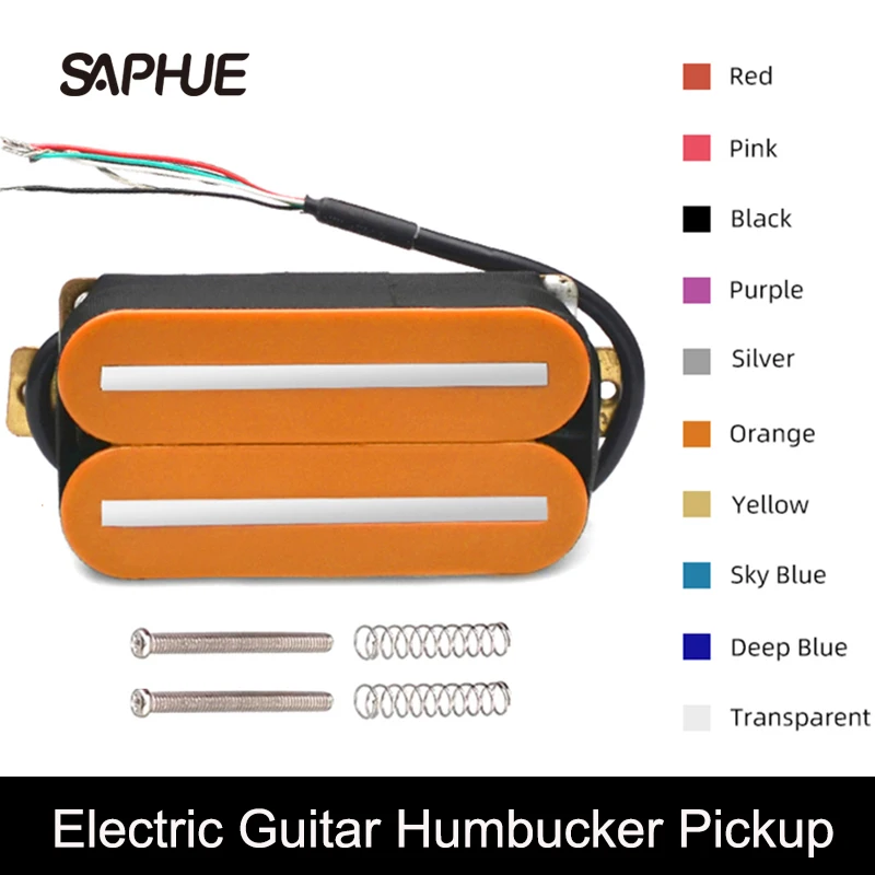 DualBladeHotRailElectricGuitarHumbuckerPickupCeramic4Wires