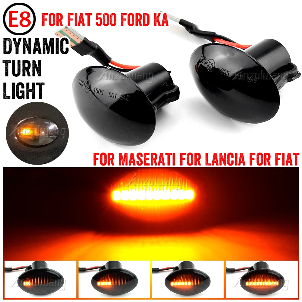 Indicatori T10 LED Per Abarth 500 - Luci Dinamiche Fouedy